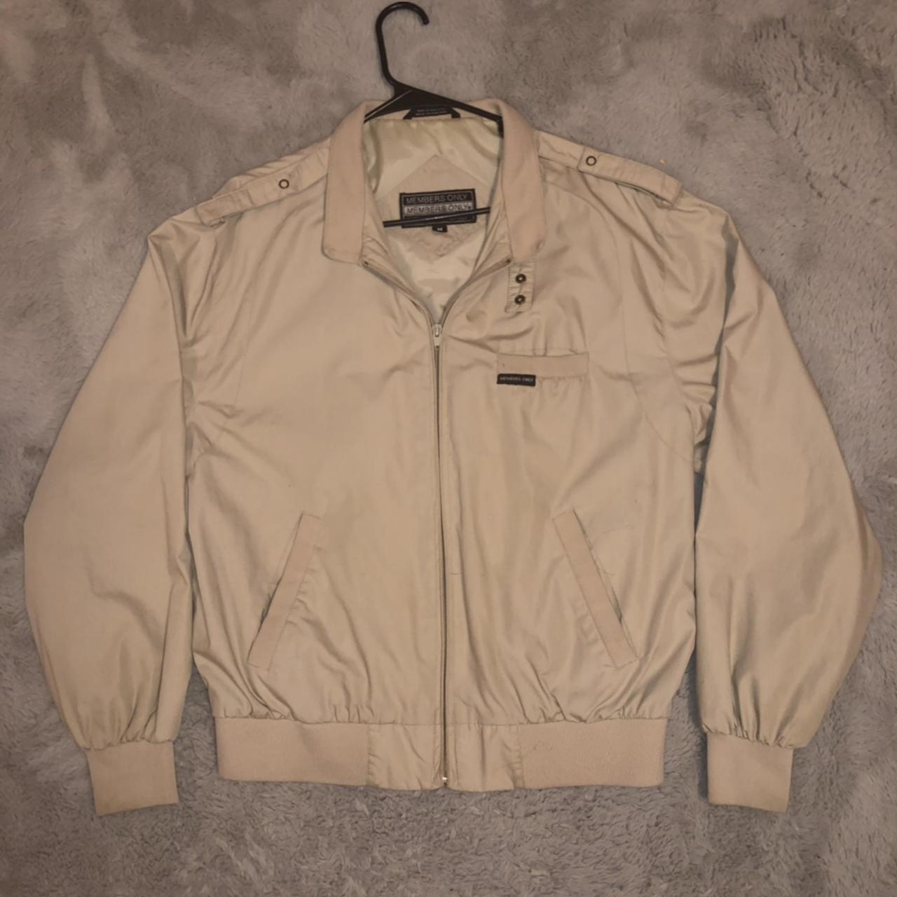 Beige members deals only jacket