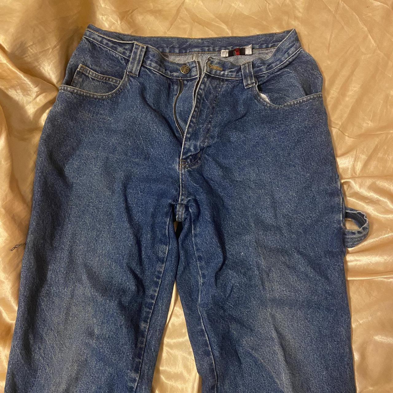 FUBU Men's Blue Jeans | Depop