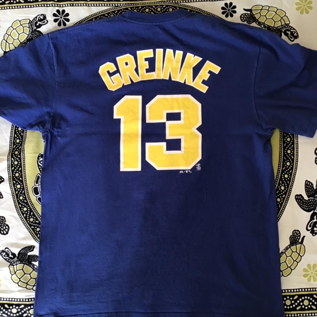 Milwaukee Brewers “Zack Greinke” MLS T-Shirt Bought - Depop