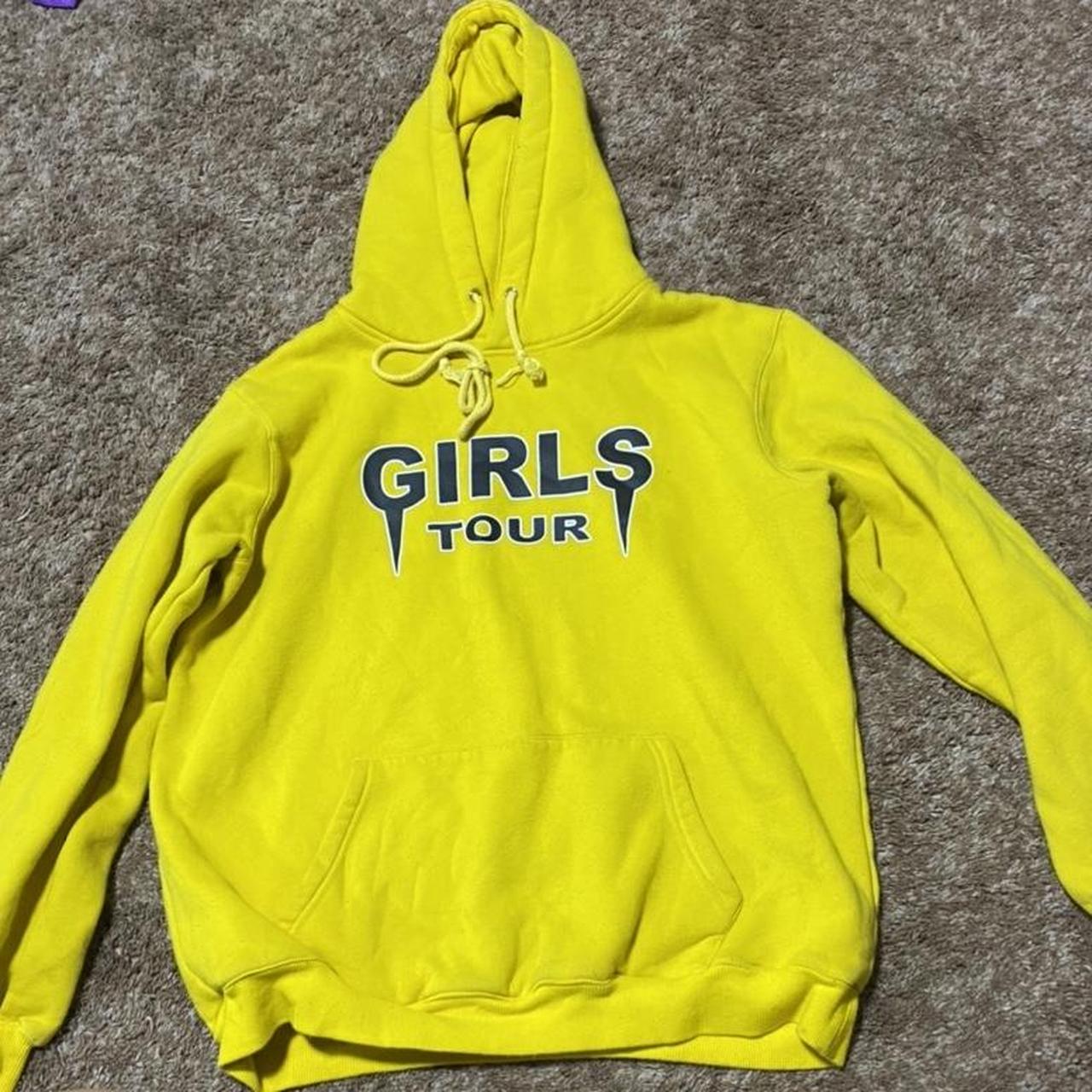 Girls Tour Women's Yellow and Black Hoodie