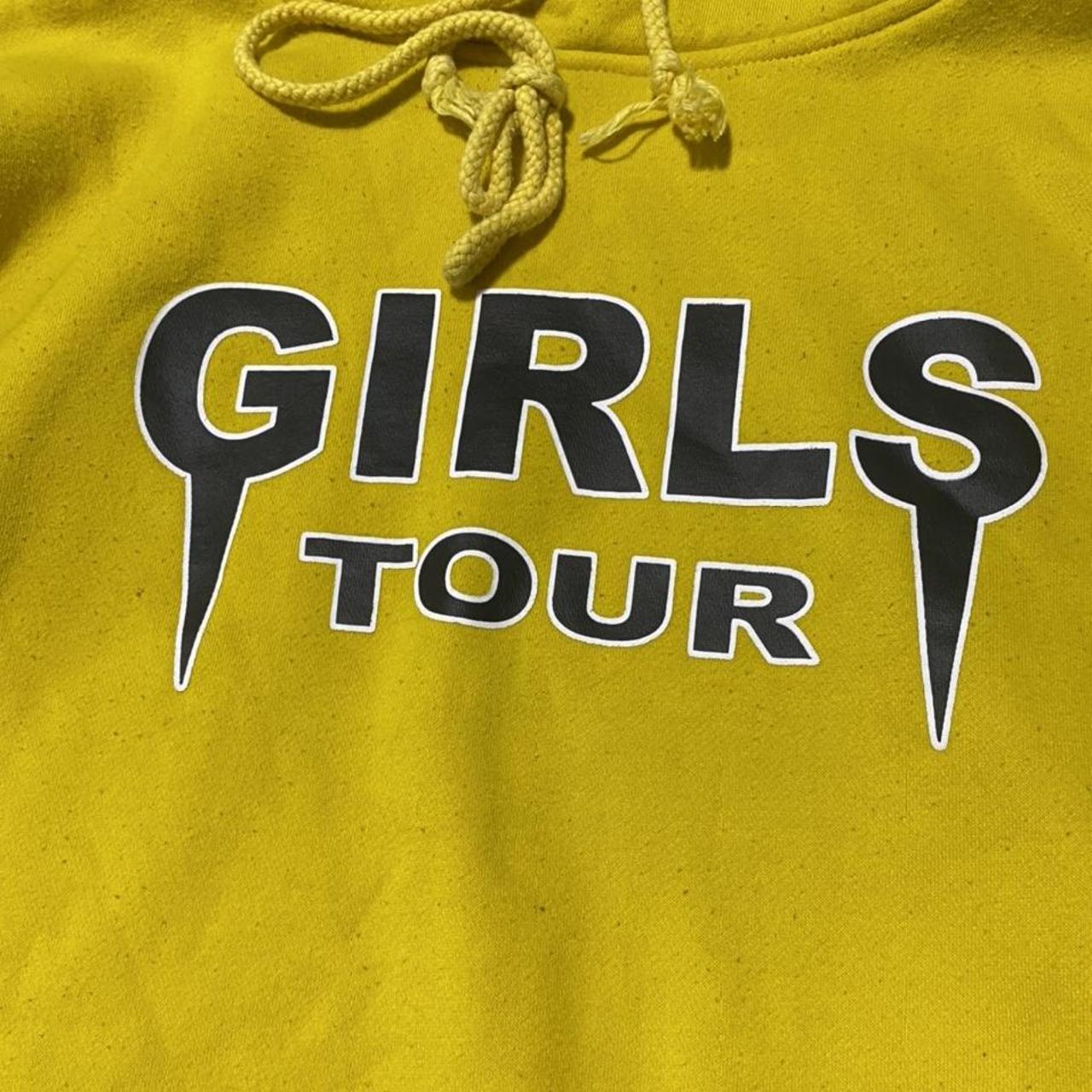 Girls Tour Women's Yellow and Black Hoodie (2)