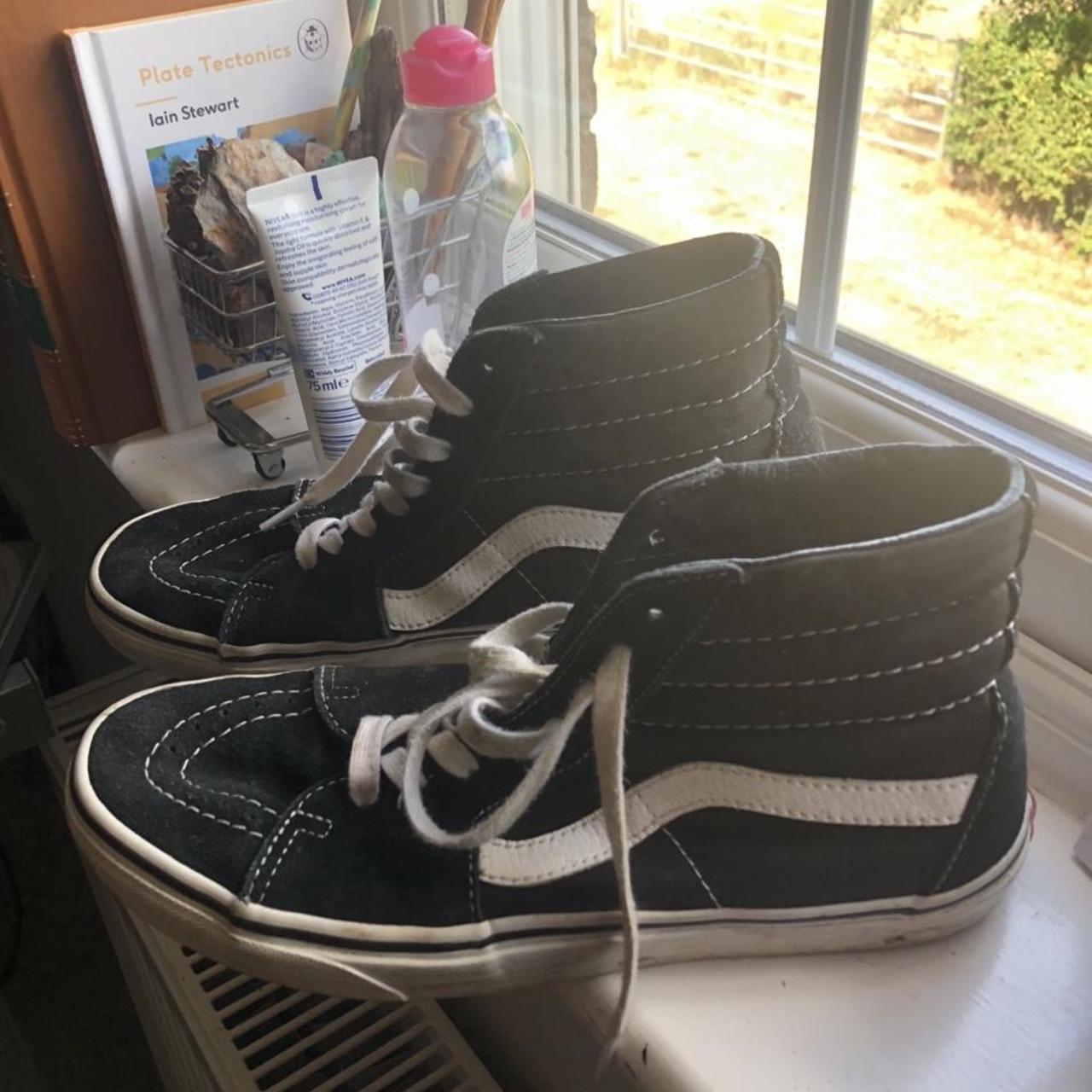 Vans old skool high tops. Great condition - Depop