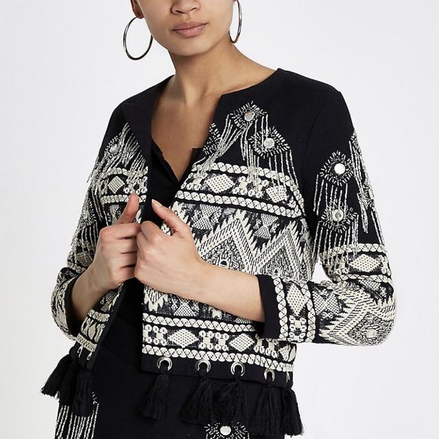 River island cheap embellished jacket