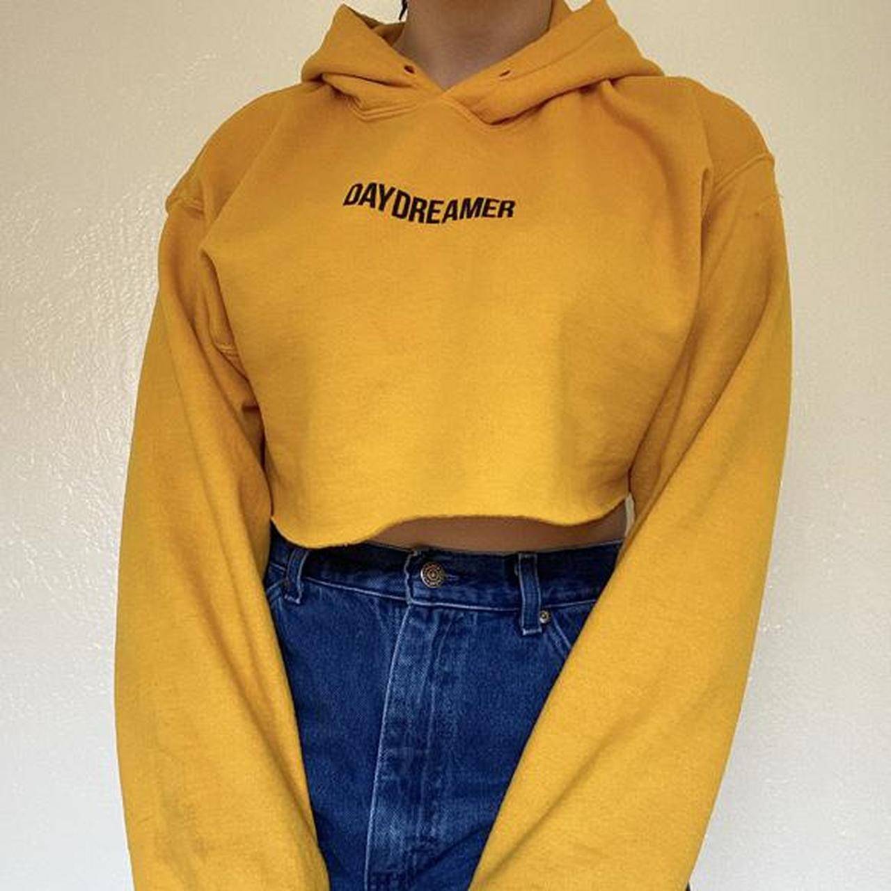 Product Image 1 - DAYDREAMER cropped hoodie 🧡
. golden