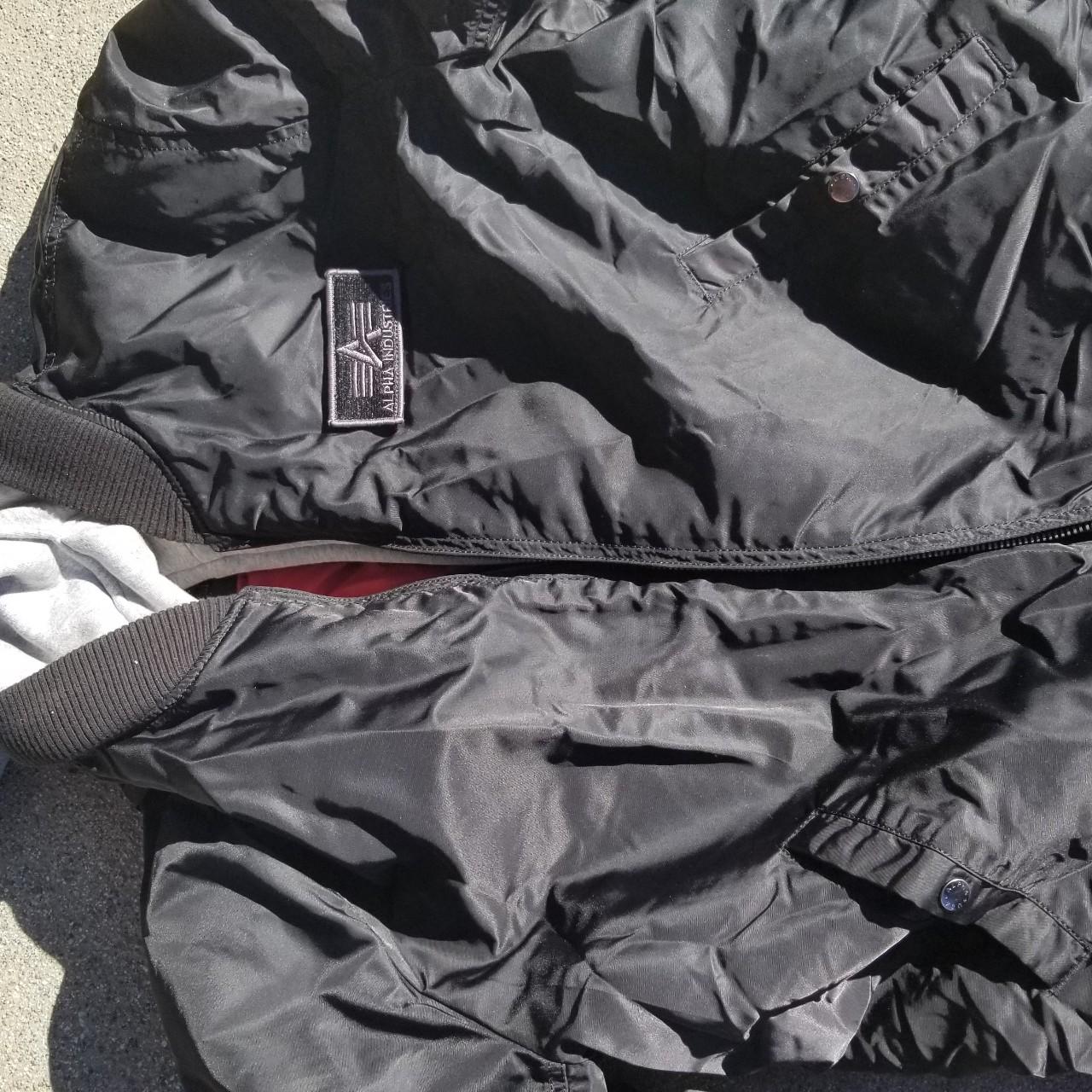 Alpha industries bomber jacket. Extremely warm and... - Depop