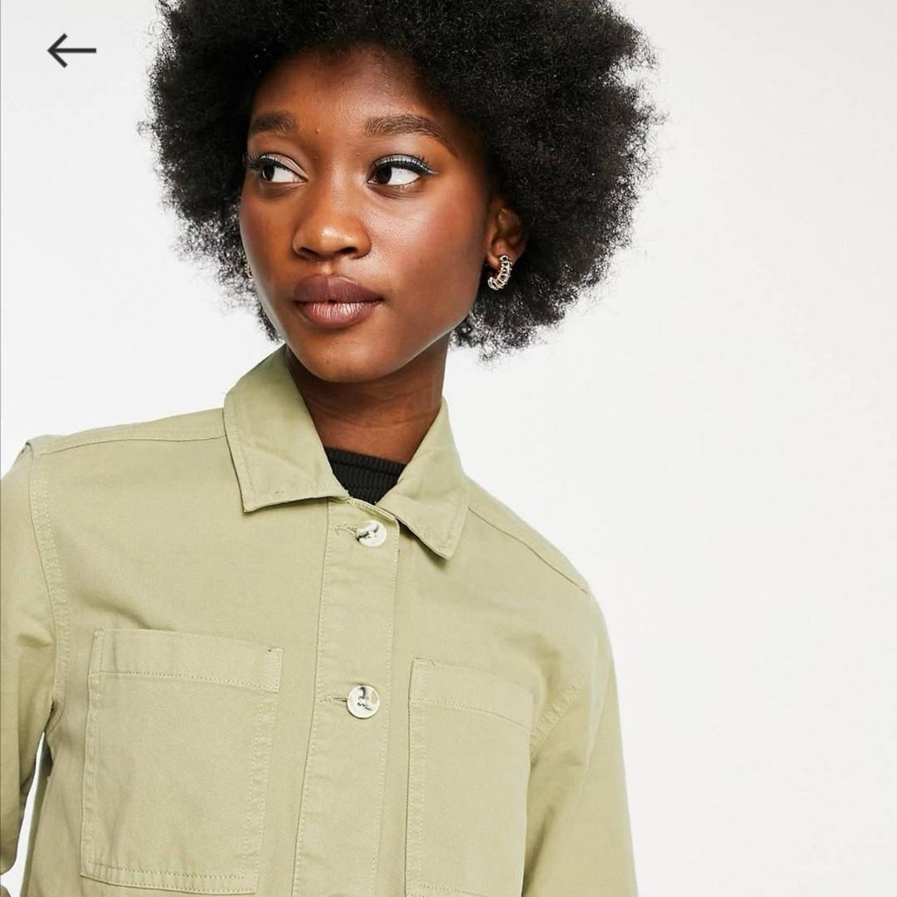 Miss selfridge khaki jacket sale