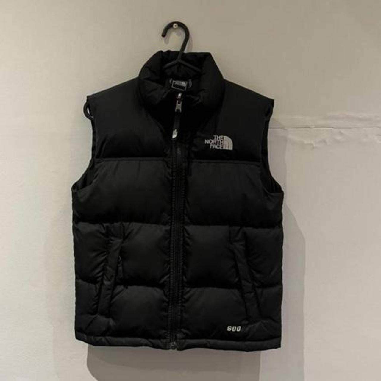 The North Face Women's Black and White Jacket | Depop