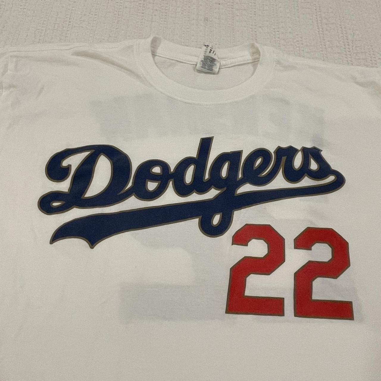 LA Dodgers white T-shirt Men's shirt T shirt - Depop