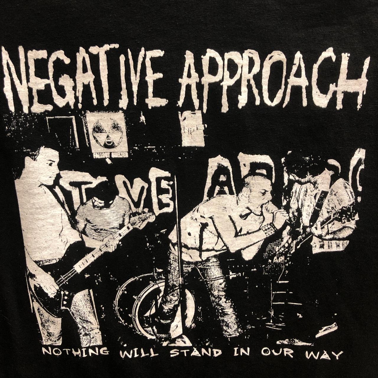 Negative approach best sale t shirt