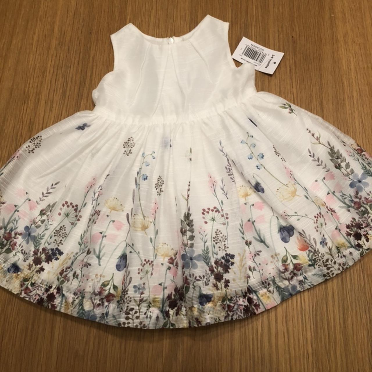 Matalan girls white outlet dress