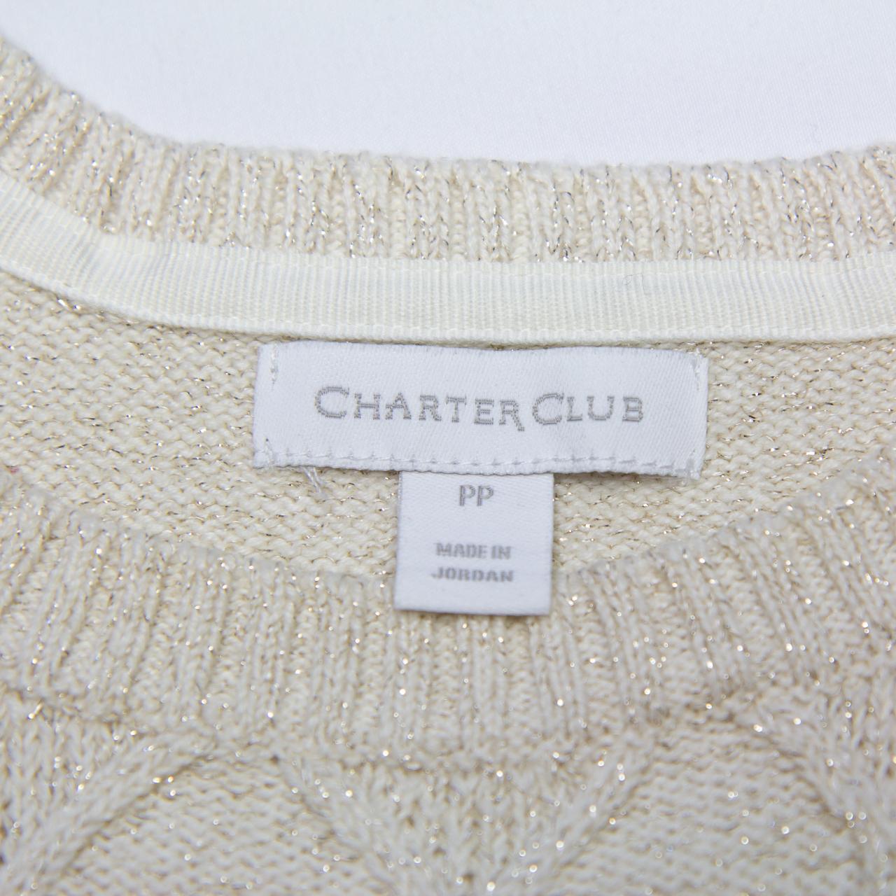 Product Image 3 - cream knit sweater with gold