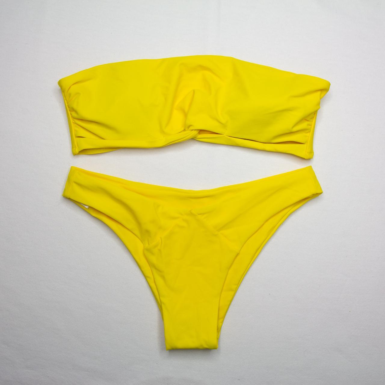 bandeau twisted bikini FREE NEXT DAY SHIPPING... Depop