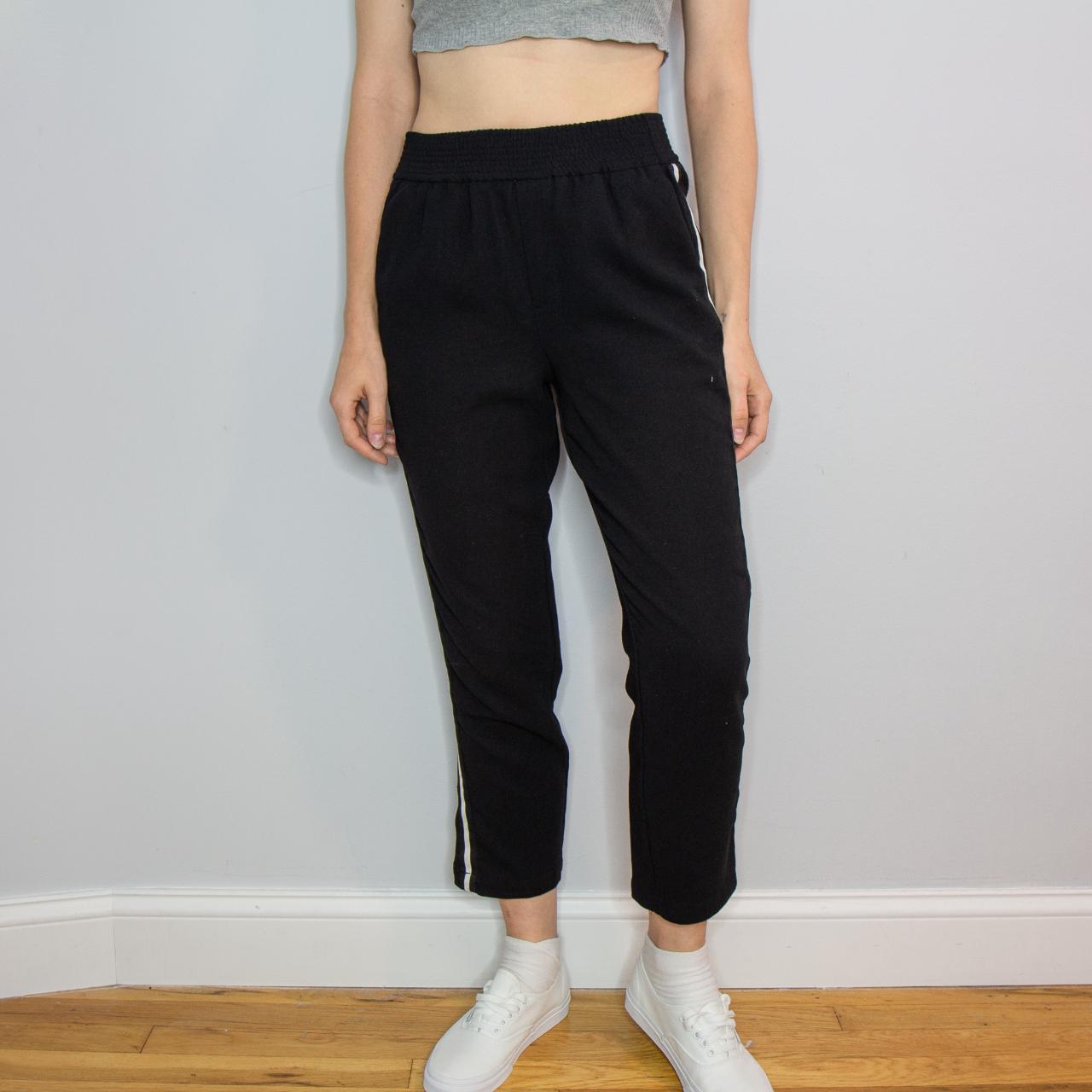 Womens black 2024 dress joggers