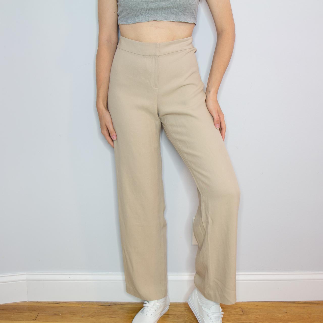 Product Image 1 - beige wide leg dress pants

FREE