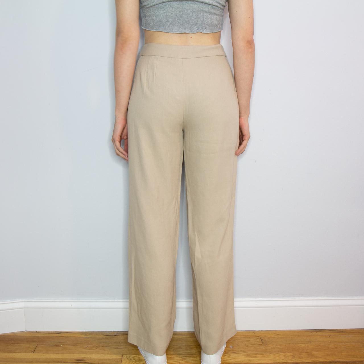 Product Image 3 - beige wide leg dress pants

FREE