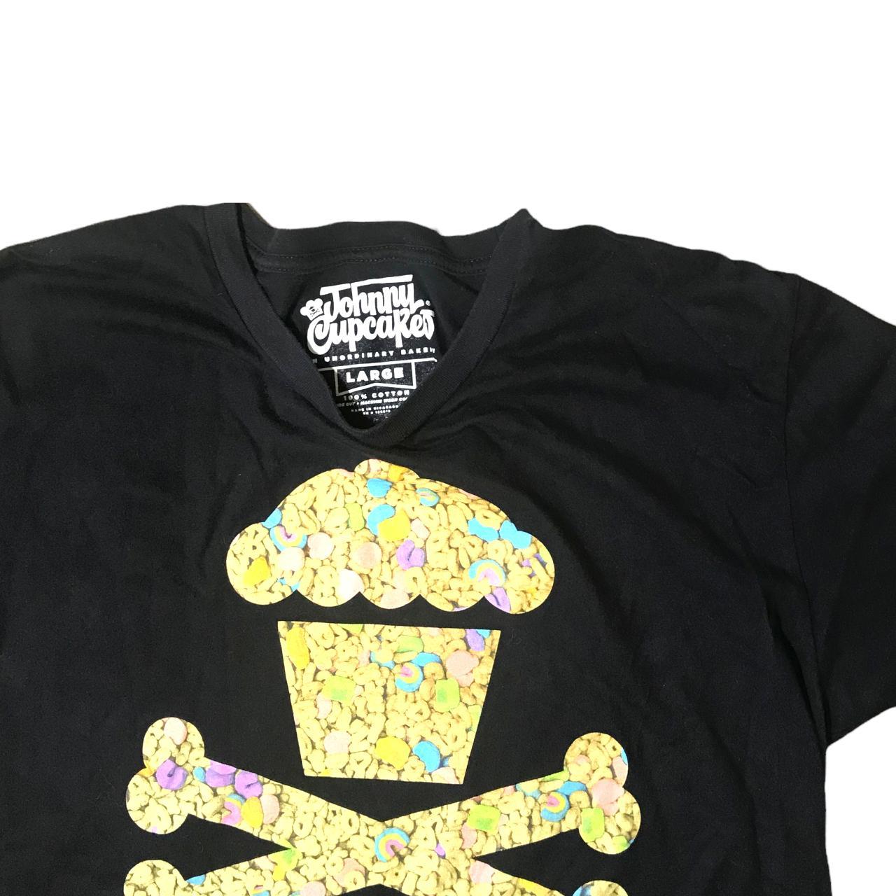 Johnny Cupcakes Men's Black T-shirt (3)