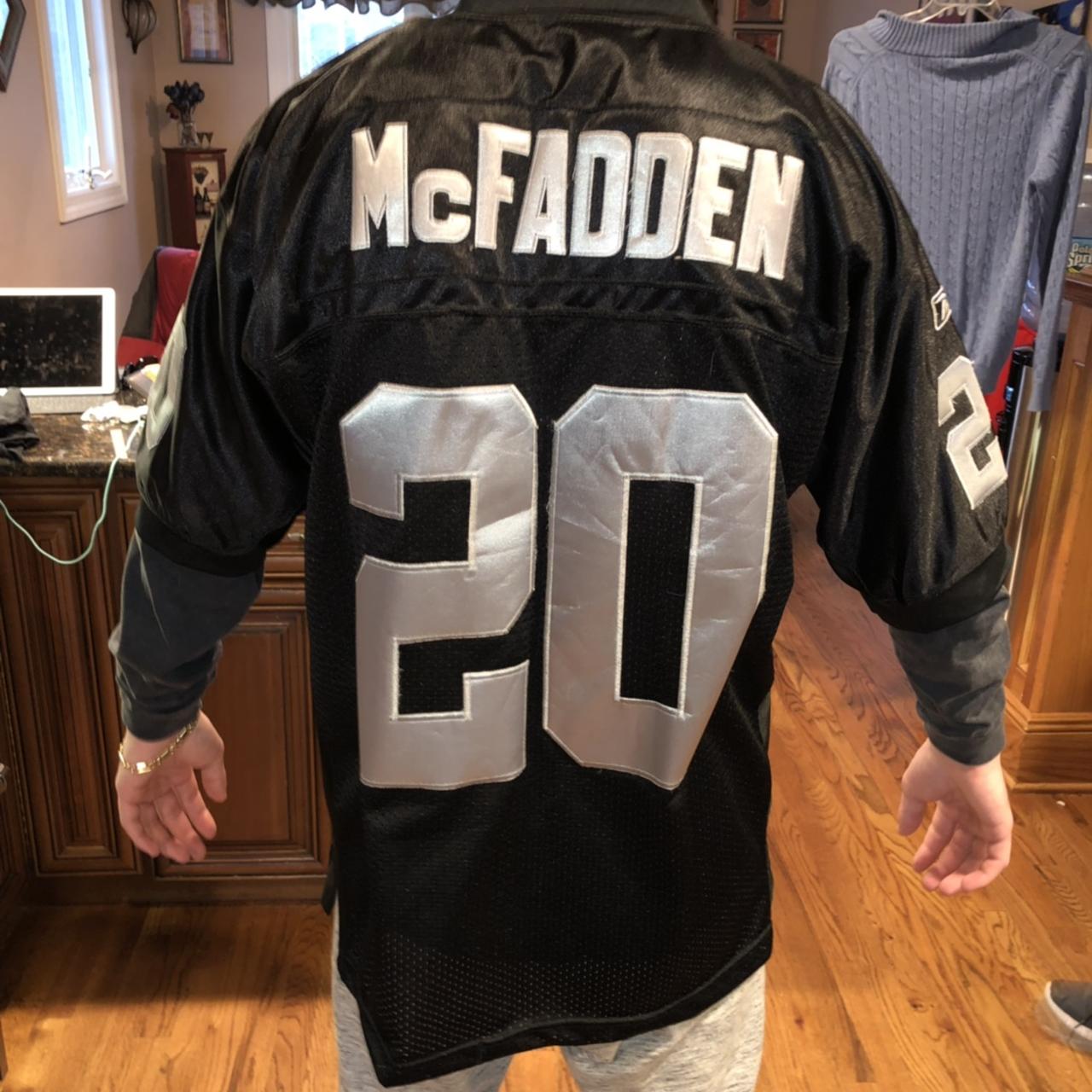 NFL Raiders Mcfadden Jersey men size: L Shipping is - Depop