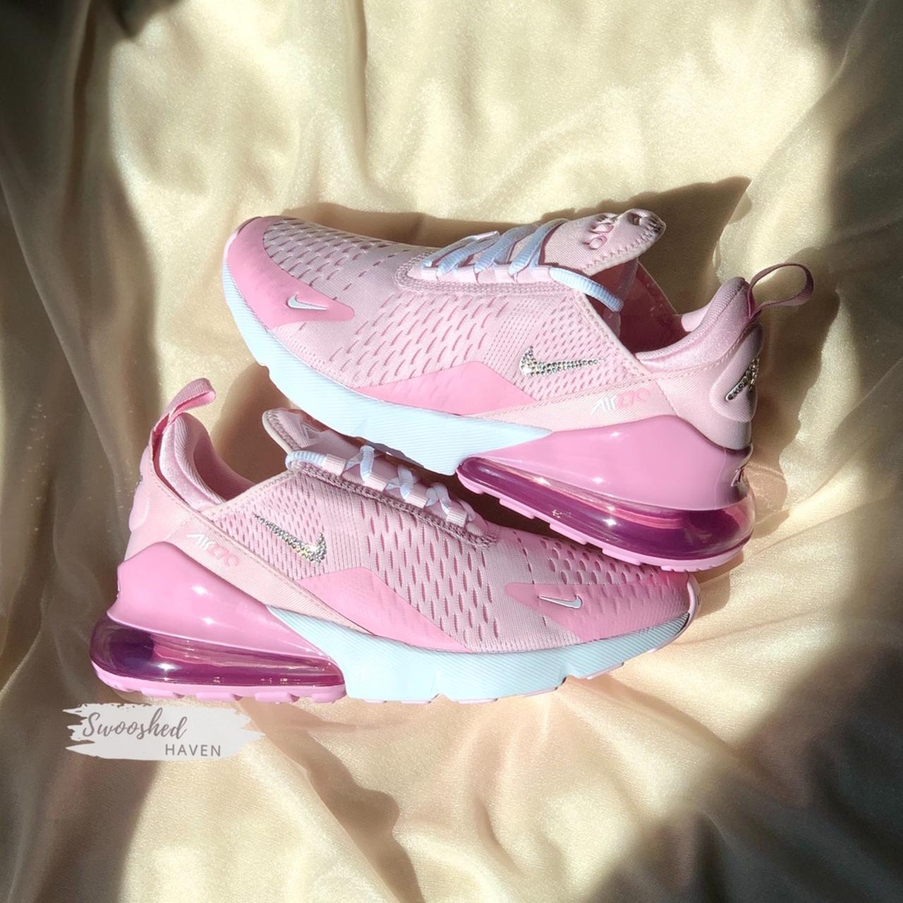 air max 270 custom pink