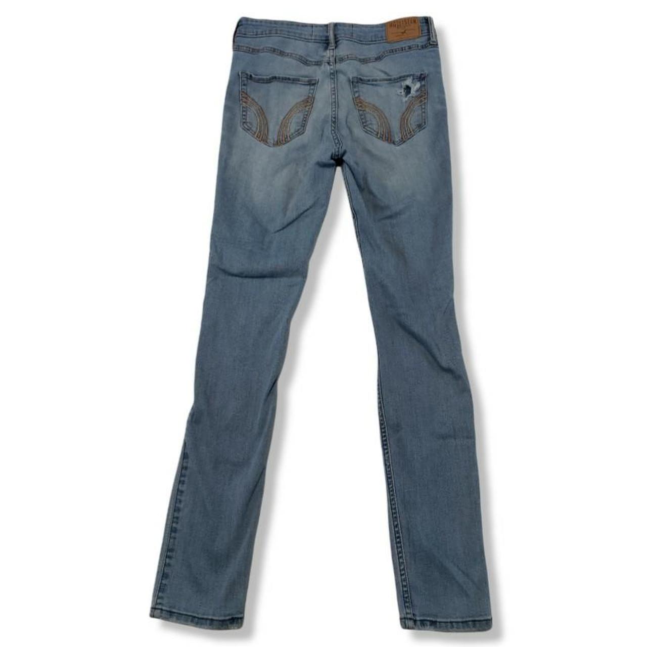 Buy the Hollister Women Blue Denim Jeans 00R NWT