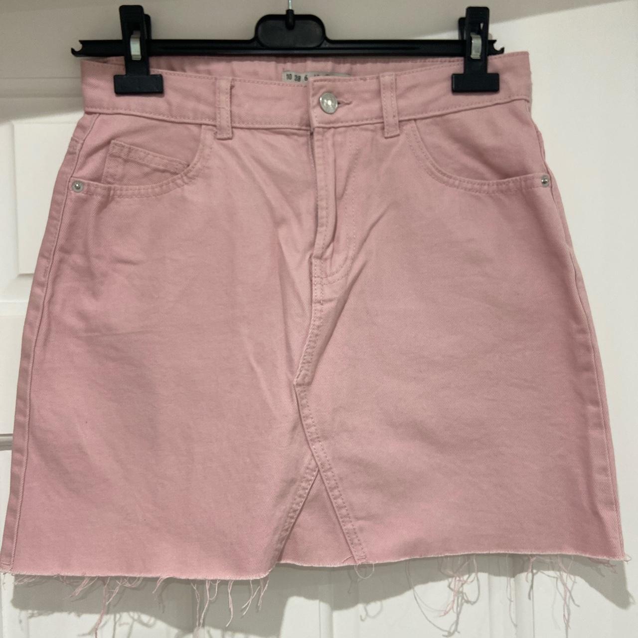 Primark Women's Pink Skirt | Depop
