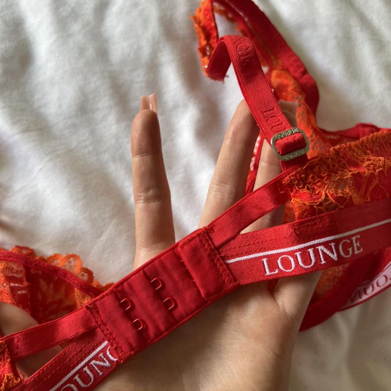 Lounge Underwear luxe balcony underwired red +... Depop