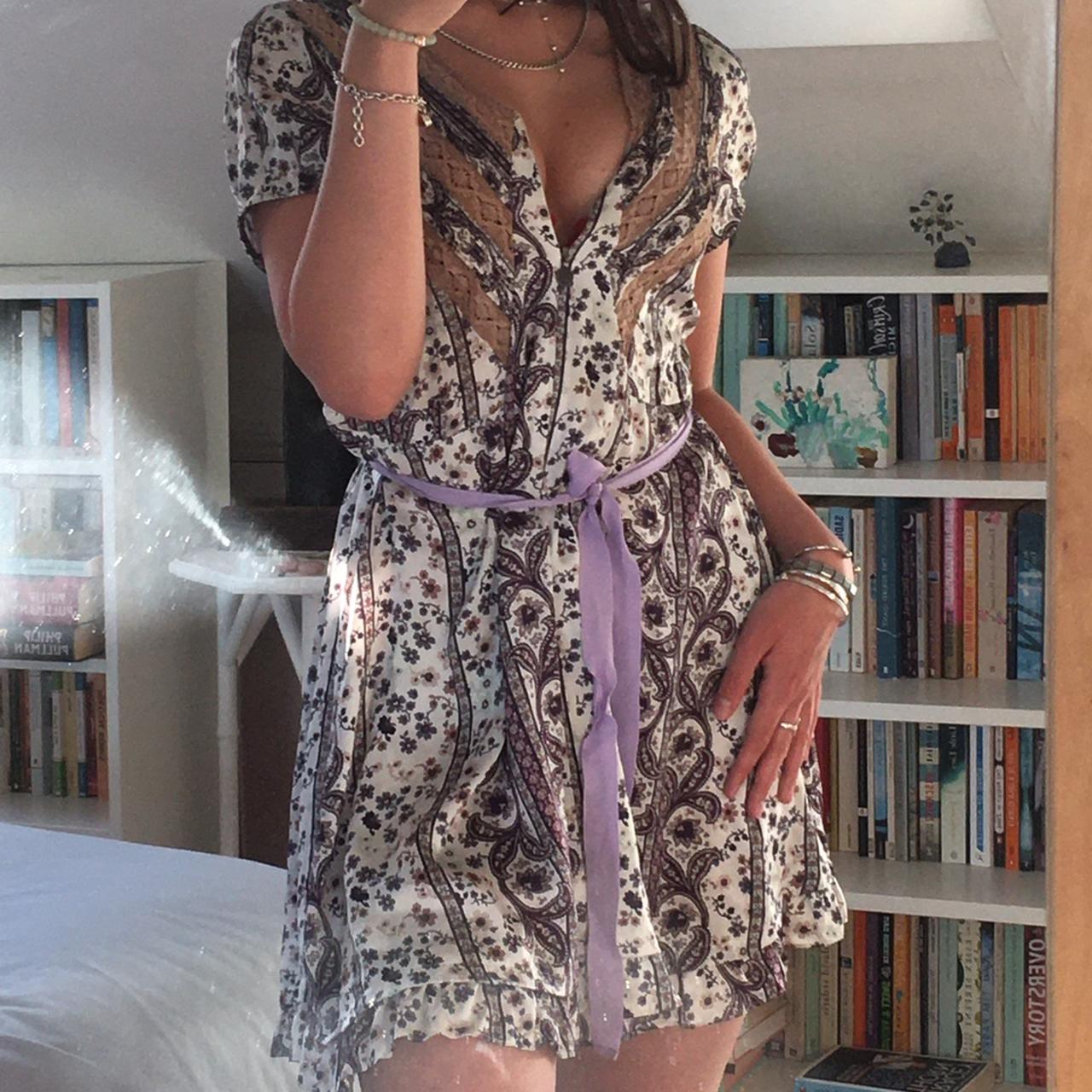 Odd molly deals silk dress