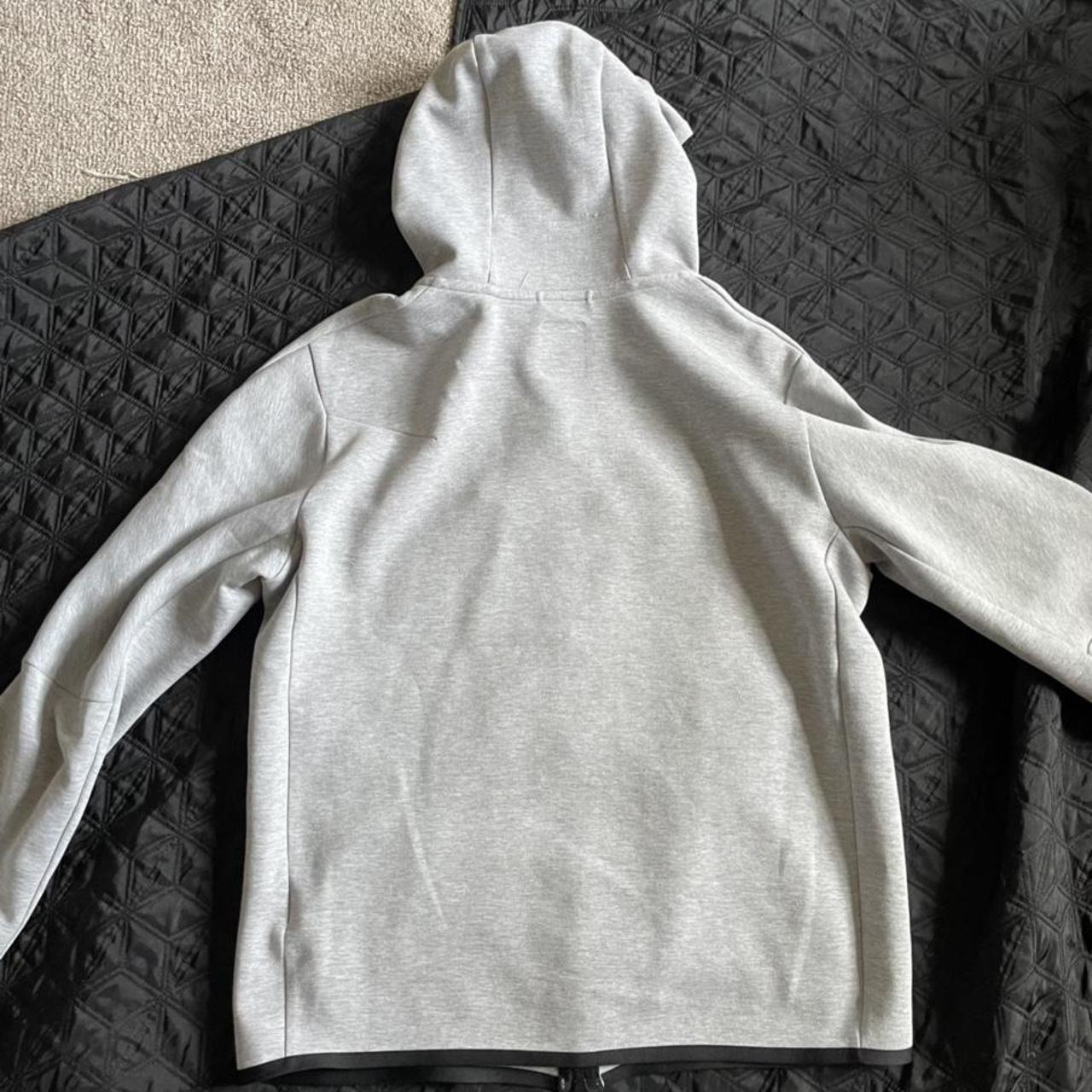 medium grey nike tech fleece full tracksuit nike... - Depop