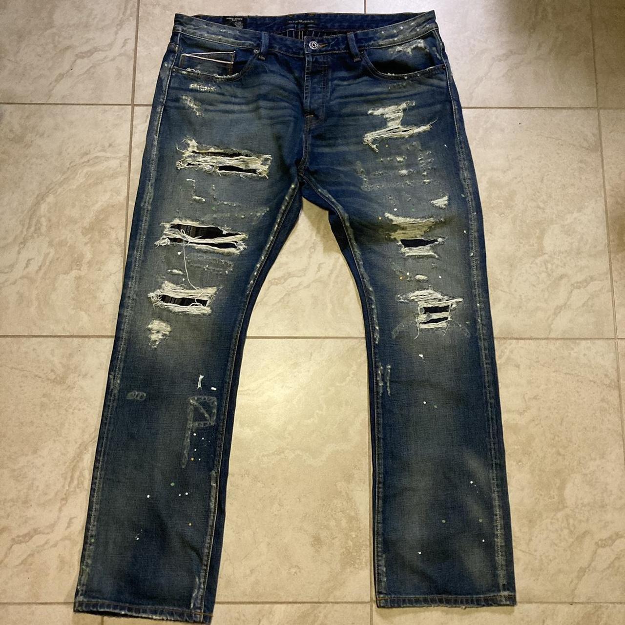 y2k Cult of Individuality distressed Japanese... - Depop