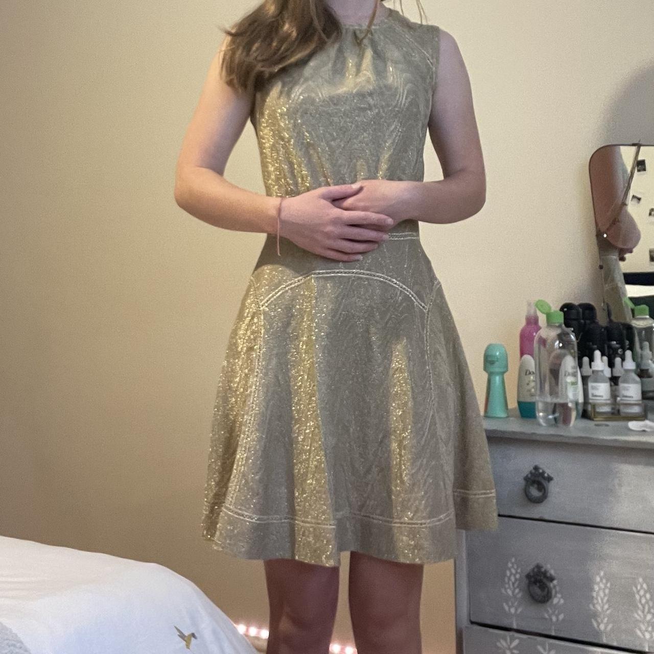 Gold missoni outlet dress