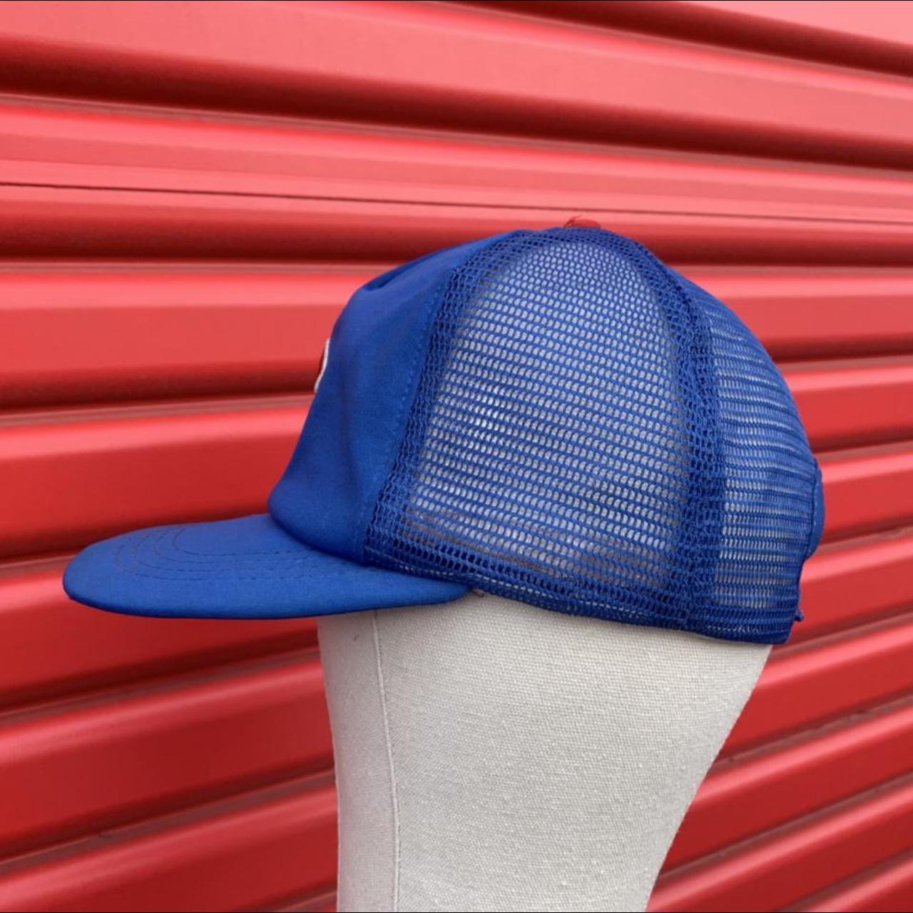 American Vintage Men's Red and Blue Hat (3)
