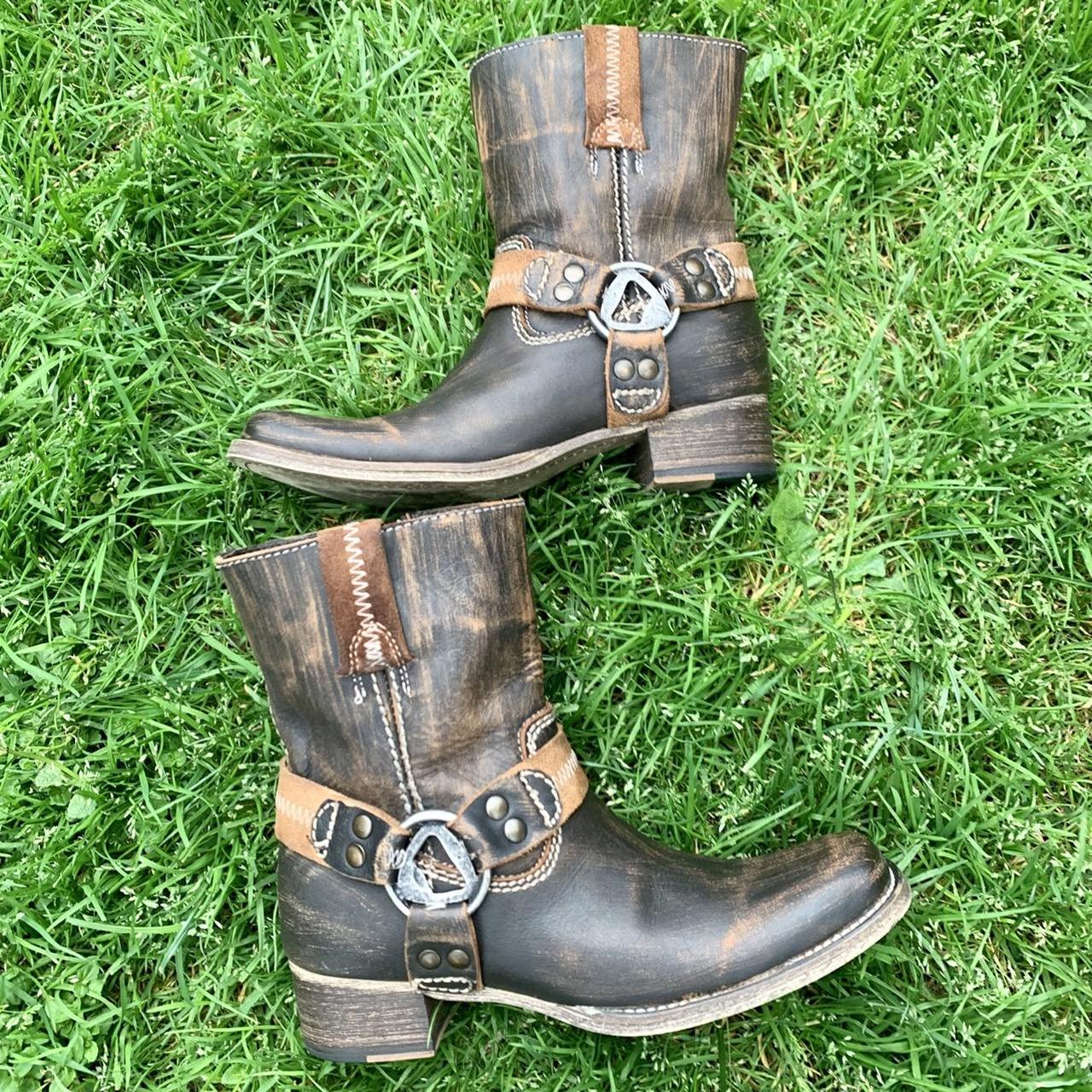 bed stu harness boots