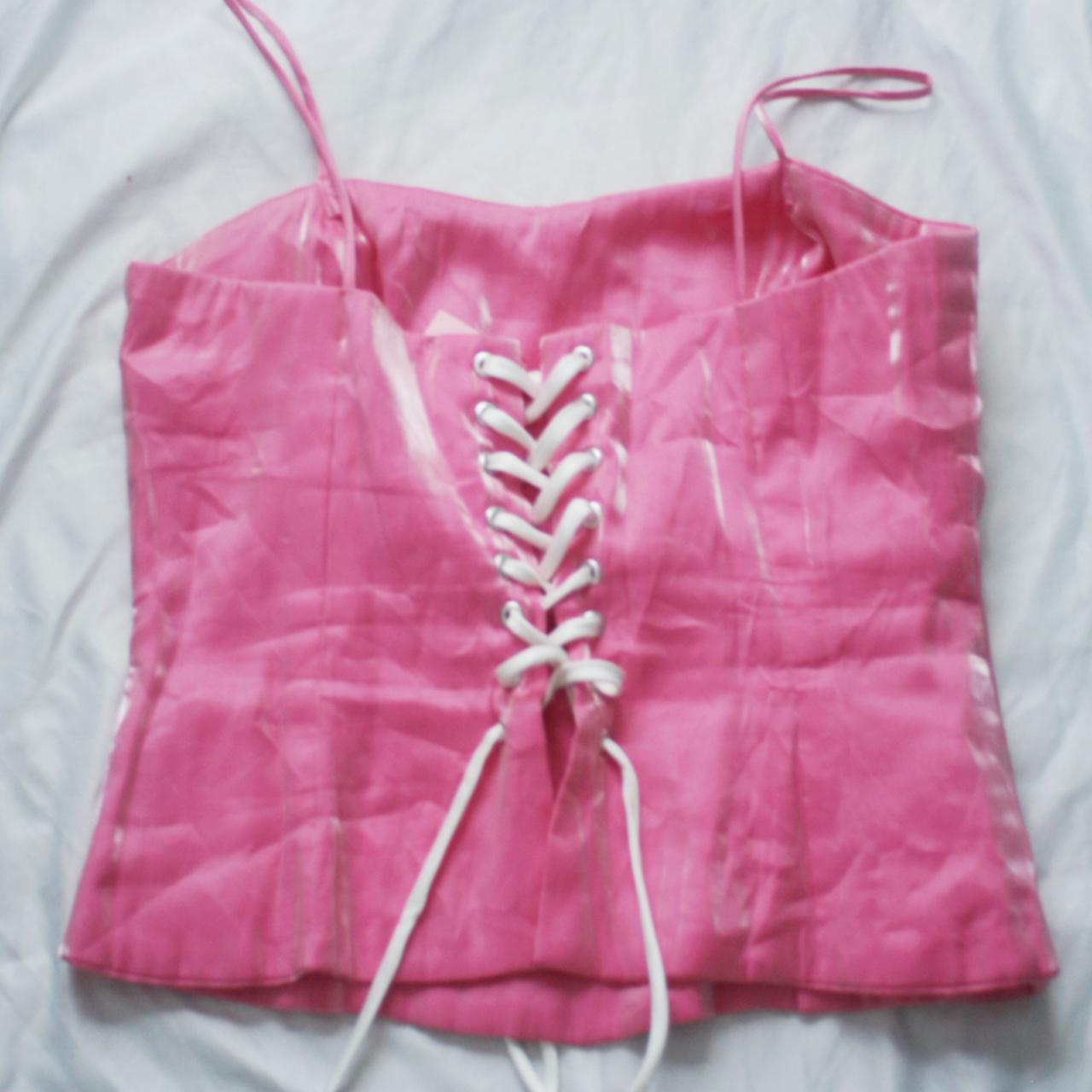 Hot Pink Corset Top for XL •Does have... Depop