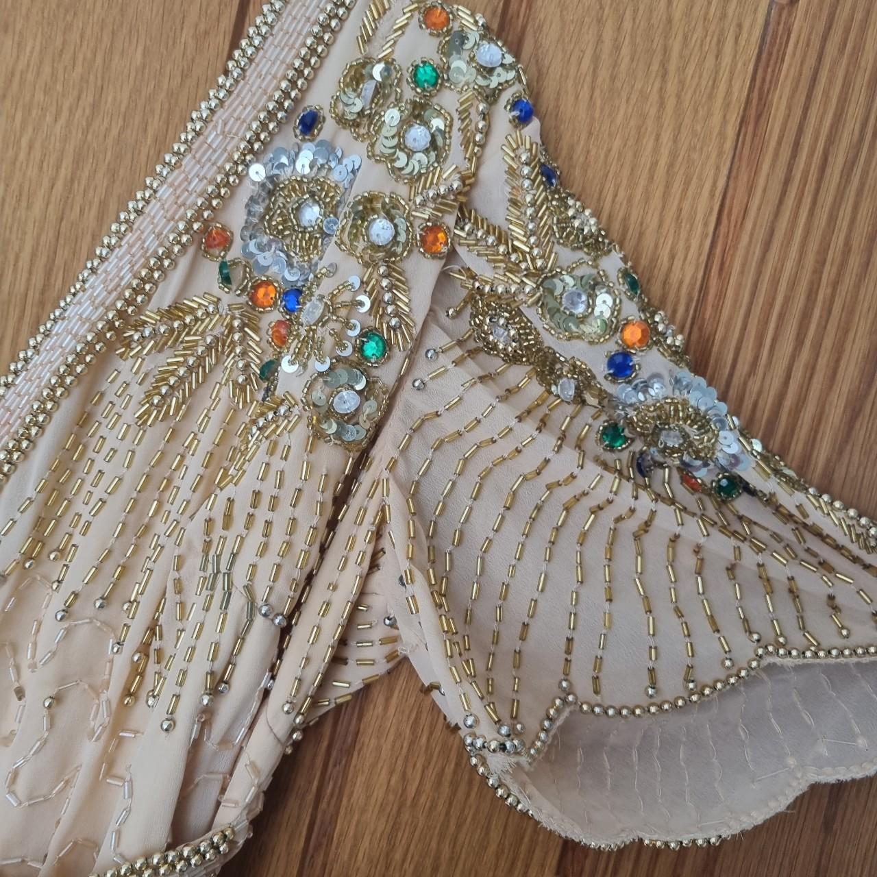 Wedding guest outfit Virgos lounge beaded dress... Depop