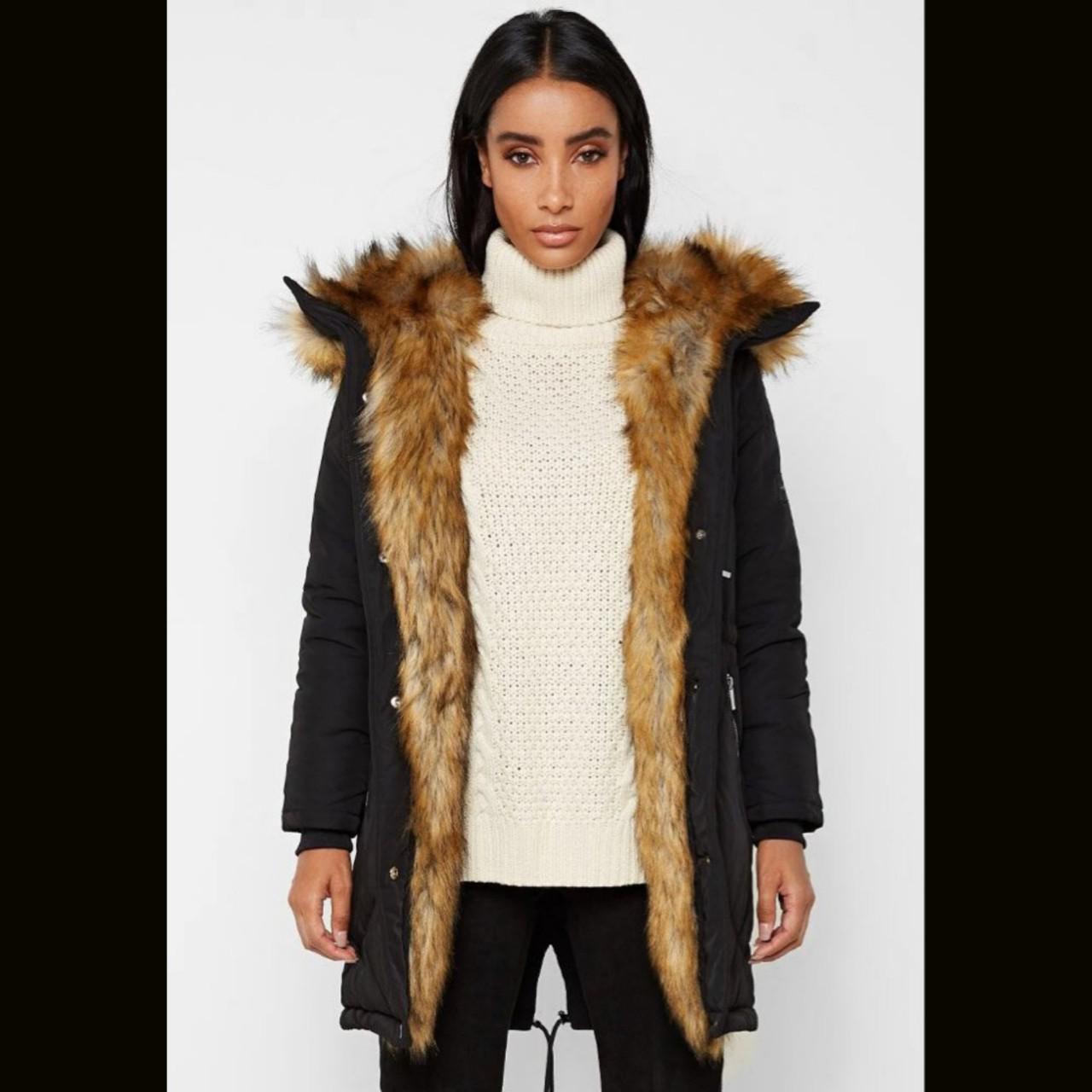 maniere de voir fur lined coat