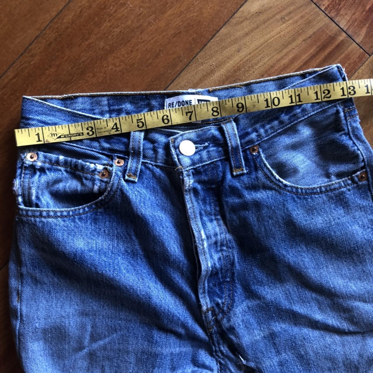 Requested pictures showing measurements of re/done... - Depop