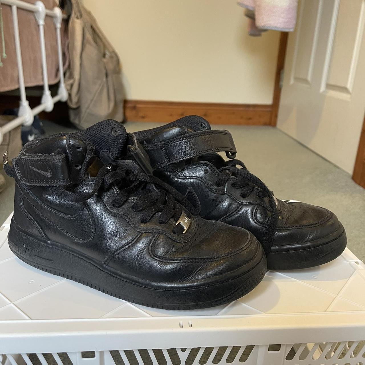womens black air force 1 high top