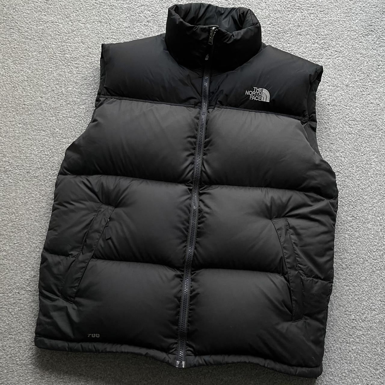 Mens North Face Gilet Body warmer Black &... Depop