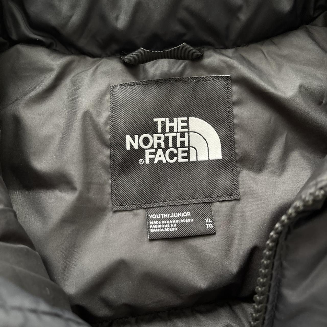 Black North Face Puffer Jacket 1996 Nuptse style... - Depop