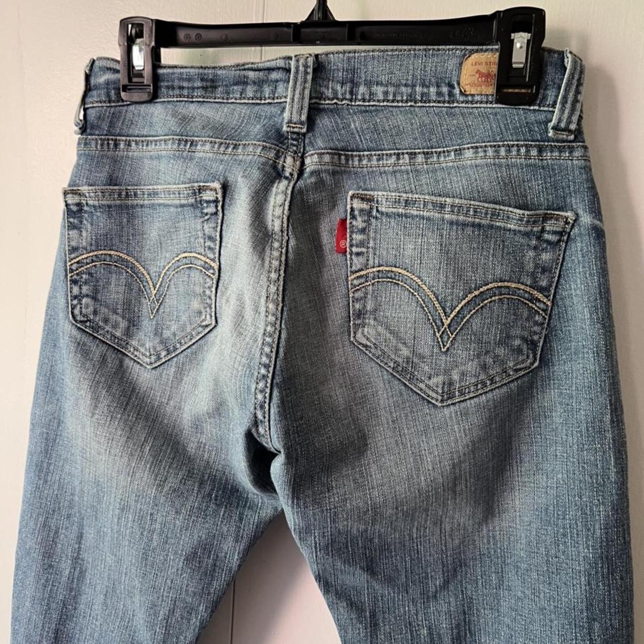 Womens levis 504 shop tilted jeans