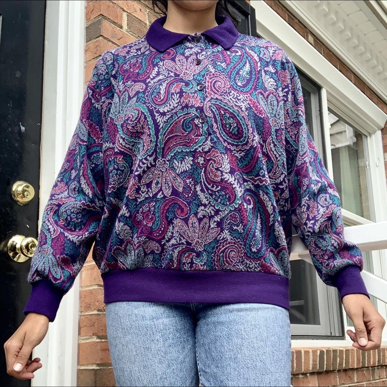 Paisley sweatshirt online