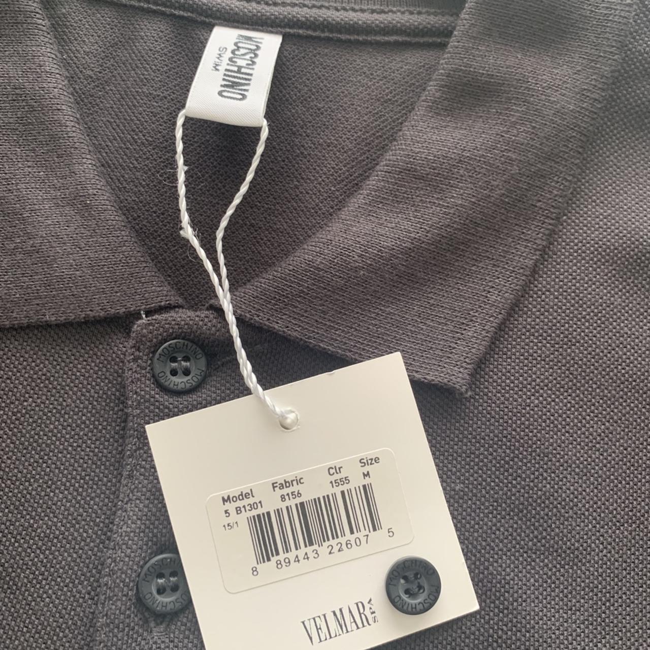 MOSCHINO SWIM POLO SHIRT BRAND NEW WITH TAGS