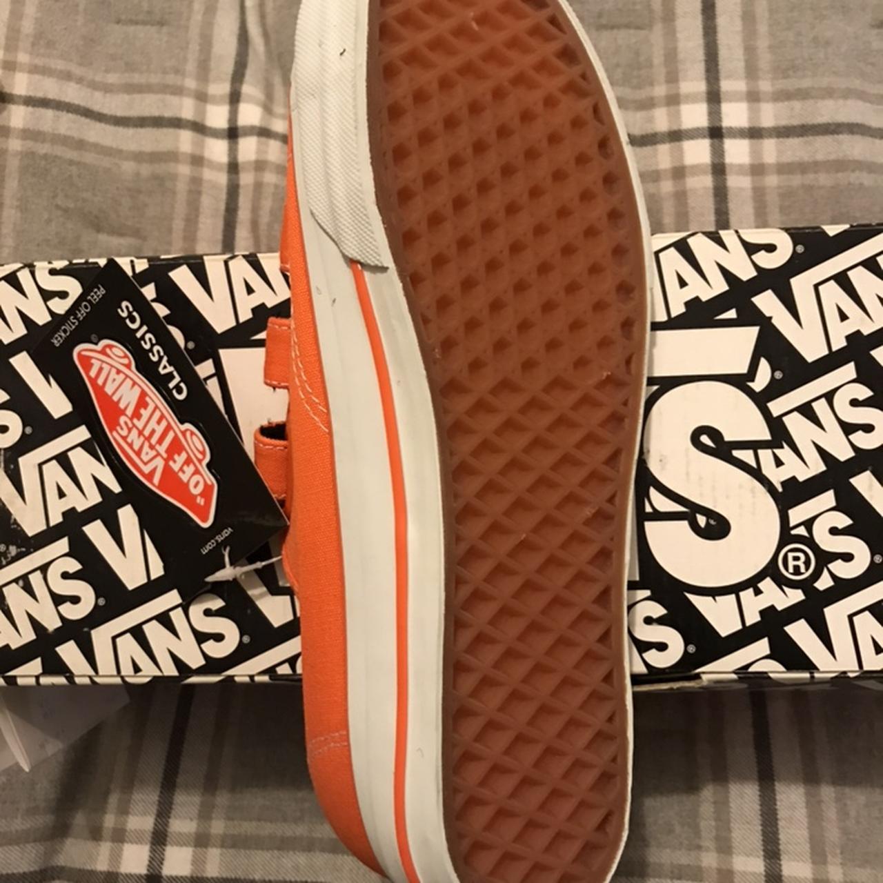 Vans Prison Issue Vermillion Orange. Been in box