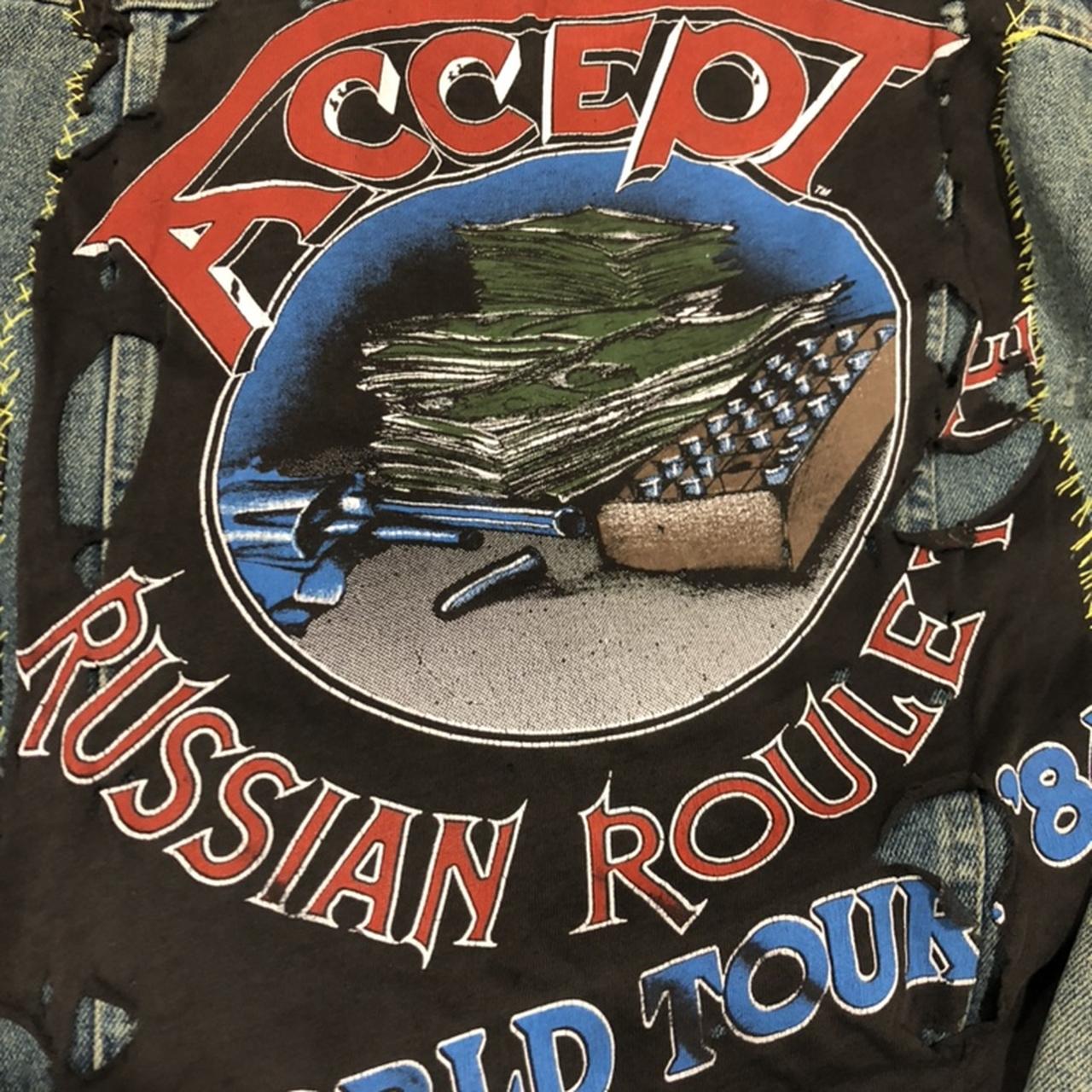 Accept, Heavy Metal, Accept - Russian Roulette Patch