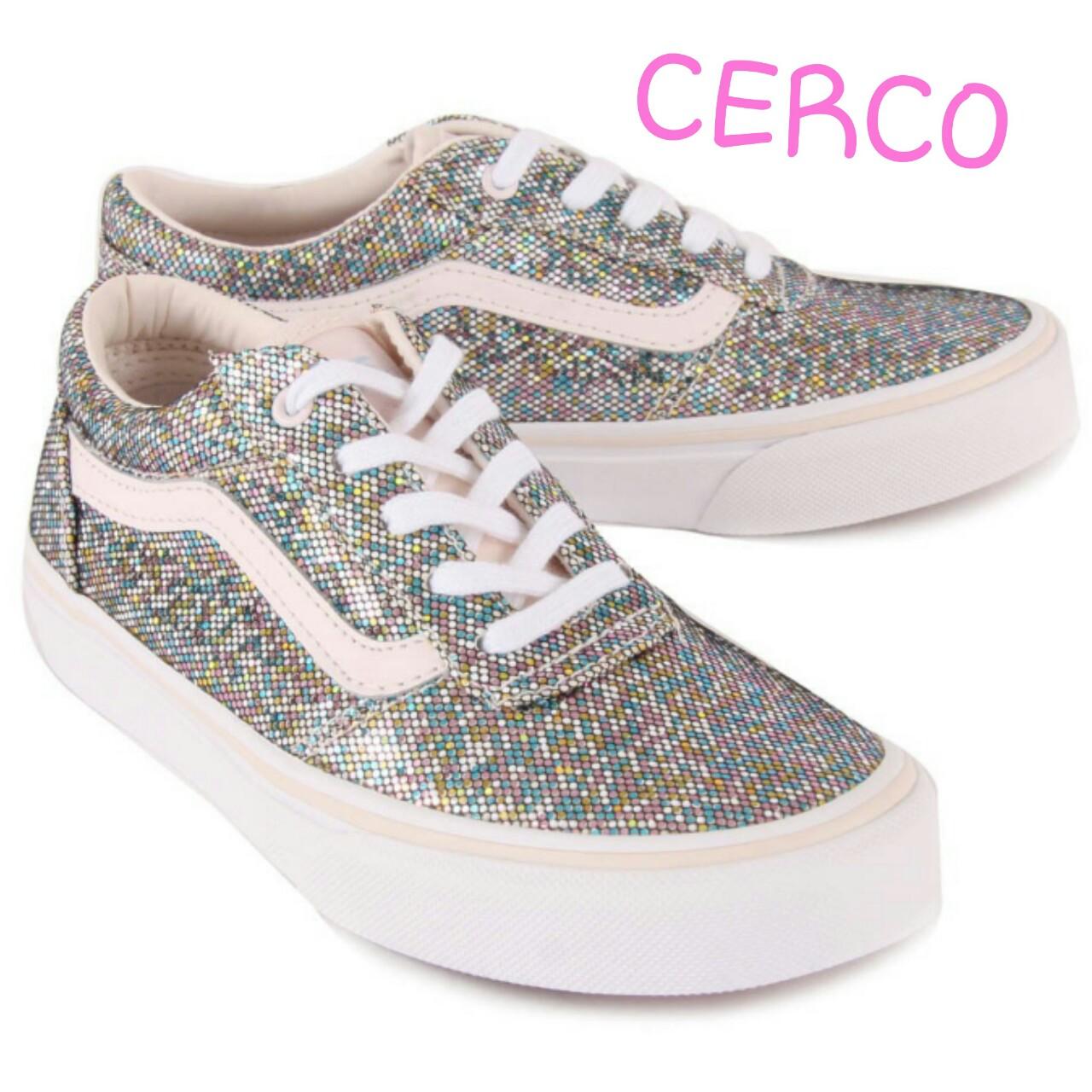 Vans milton cheap glitter