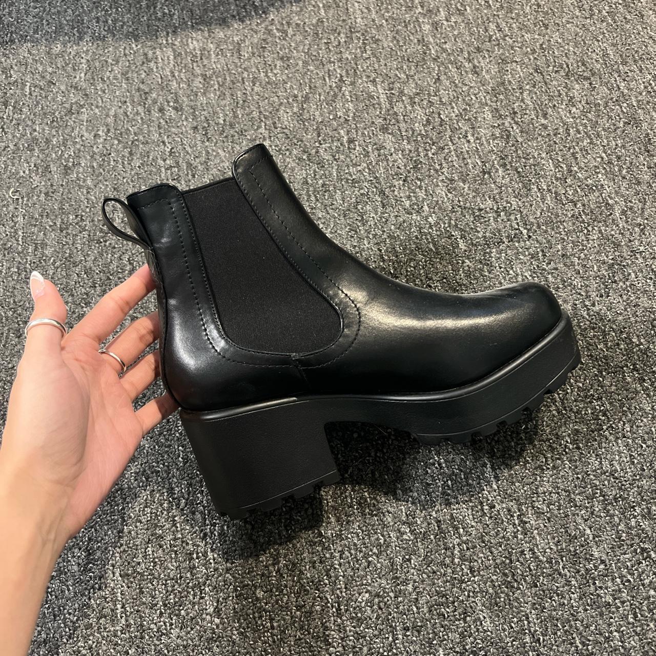 nasty gal black ankle boots