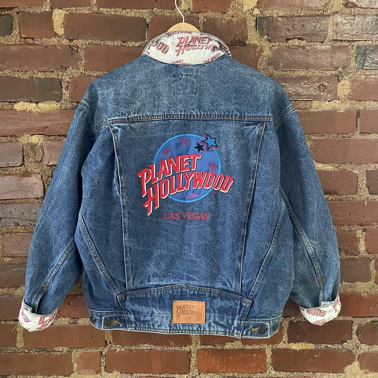 planet hollywood denim jacket