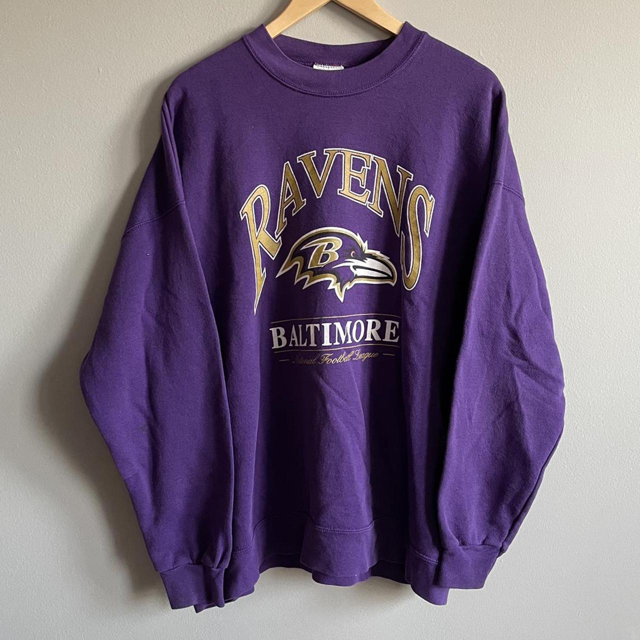 vintage 1990s nfl baltimore ravens... - Depop