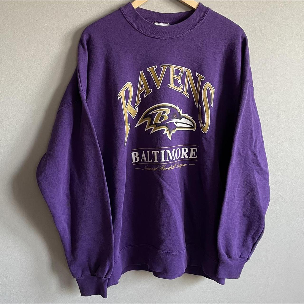 vintage 1990s nfl baltimore ravens... - Depop