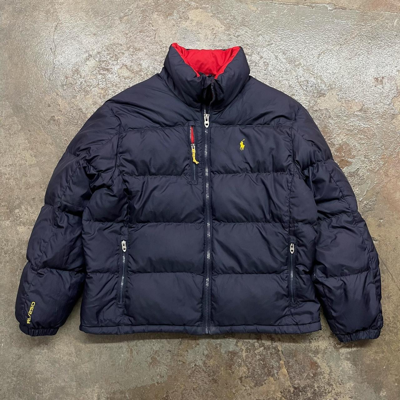 vintage polo ralph lauren puffer jacket