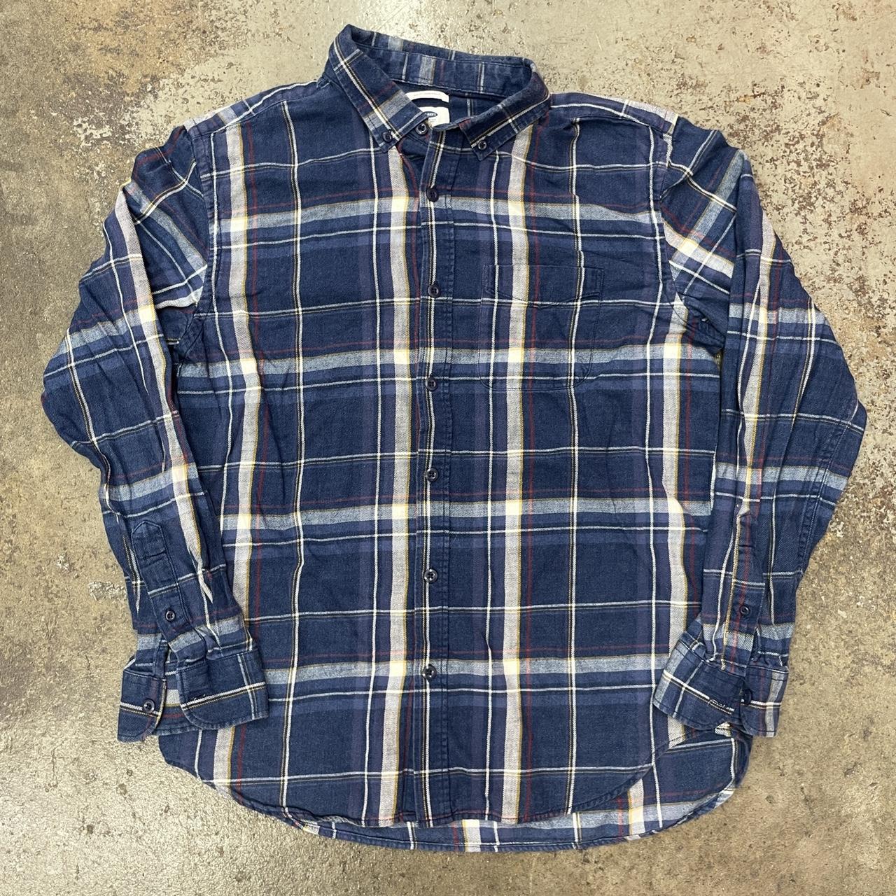 Old Navy Men's Blue Shirt | Depop